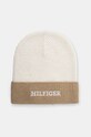Tommy Hilfiger beretto con aggiunta di lana bambino/a misto lana beige AU0AU01930.9BYH