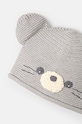 Детская шапка United Colors of Benetton 6VEEAA00P.W.Seasonal серый AW24