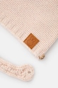 United Colors of Benetton czapka z domieszką wełny dziecięca 1032AA004.W.Seasonal beżowy AW24