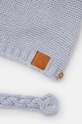 Дитяча шапка з домішкою вовни United Colors of Benetton 1032AA004.W.Seasonal блакитний AW24