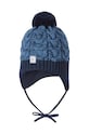 Reima czapka wełniana dziecięca Paljakka wełna granatowy 5300035B.9BYH