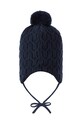 Chłopiec Reima czapka wełniana dziecięca Nunavut 5300065B.9BYH granatowy