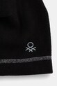 United Colors of Benetton căciulă copii 6U87CA01P.G.Seaso.9BYH negru AW24