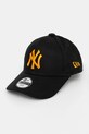 New Era șapcă din bumbac pentru copii NEW YORK YANKEES bumbac negru 60565562