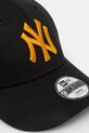 Detská bavlnená šiltovka New Era NEW YORK YANKEES 60565562 čierna AW24