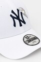 New Era cappello con visiera bambino/a NEW YORK YANKEES 60565294 bianco AW24