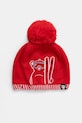 Detská čiapka Rossignol WILL nášivka červená RLMYH03U