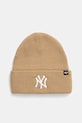 47 brand czapka dziecięca MLB New York Yankees Haymaker aplikacja beżowy B.HYMKR17ACE.KHK.KIDS