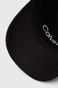 Бавовняна бейсболка Calvin Klein чорний K50K511987