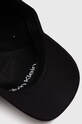 Bavlnená šiltovka Calvin Klein čierna K50K511999