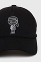 Karl Lagerfeld sapca 543123.805614 negru AW24