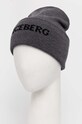 Akcesoria Iceberg czapka wełniana 3042.9005 szary