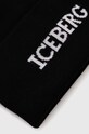 Akcesoria Iceberg czapka wełniana 3042.9005 czarny