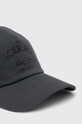 Bavlněná baseballová čepice Iceberg 7101.6950 šedá AW24