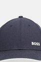 Bavlněná baseballová čepice BOSS Green Cap-Bold 50519219 námořnická modř AW25