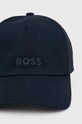 BOSS Orange czapka z daszkiem bawełniana 50518788 granatowy AW24
