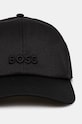 BOSS Orange czapka z daszkiem 50519596 czarny AW24
