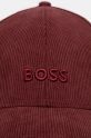 Καπέλο BOSS 50519054 μπορντό AW24