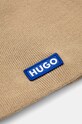 Аксессуары Хлопковая шапка Hugo Blue 50521715 бежевый