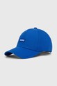 Hugo Blue șapcă de baseball din bumbac bumbac albastru 50522014