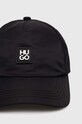 Шапка с козирка HUGO 50519225 черен AW24