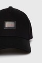 HUGO șapcă de baseball din bumbac 50519229 negru AW24