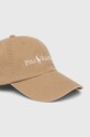 Akcesoria Polo Ralph Lauren czapka z daszkiem 710950138 beżowy