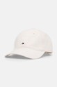 Tommy Hilfiger czapka z daszkiem bawełniana bawełna biały AM0AM12531