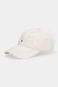 Tommy Hilfiger șapcă de baseball din bumbac bumbac bej AM0AM12531