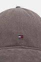 Accesorii Tommy Hilfiger șapcă de baseball din bumbac AM0AM12531 gri