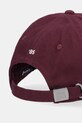 Akcesoria Tommy Hilfiger czapka z daszkiem bawełniana AM0AM12531 bordowy