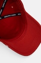 Tommy Hilfiger czapka z daszkiem bawełniana czerwony AM0AM12532