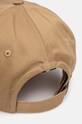 Akcesoria Tommy Hilfiger czapka z daszkiem bawełniana AM0AM12534 beżowy