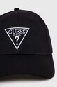 Guess șapcă de baseball din bumbac Z4YZ00.WFKN0 negru AW24