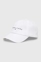 Bavlněná baseballová čepice Tommy Jeans bavlna bílá AM0AM12894