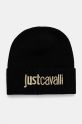 Just Cavalli berretto in misto lana misto lana nero 77QAZK01.ZG239