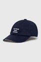 Drôle de Monsieur czapka z daszkiem bawełniana La Casquette Slogan bawełna granatowy PERM.CP151.CO138.NY