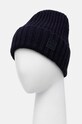 Шапка с примесью шерсти Armani Exchange 954662.4F302 тёмно-синий AW24