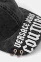 Хлопковая кепка Versace Jeans Couture чёрный 77GAZK44.ZG295