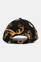 Versace Jeans Couture șapcă de baseball din bumbac 77GAZK10.ZG294 negru AW24