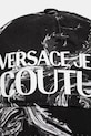 Bavlněná baseballová čepice Versace Jeans Couture 77GAZK10.ZG294 černá AW24