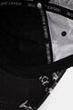 Bavlněná baseballová čepice Versace Jeans Couture černá 77GAZK10.ZG294