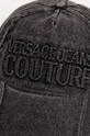 Versace Jeans Couture czapka jeansowa czarny 77GAZK46.ZG302