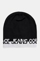 Versace Jeans Couture czapka wełniana wełna czarny 77GAZK57.ZG315