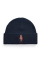 Polo Ralph Lauren caciula din amestec de lana uni bleumarin 449959381