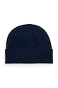 Μάλλινο σκουφί Polo Ralph Lauren 449959346 σκούρο μπλε AW25