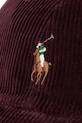 Bavlnená šiltovka Polo Ralph Lauren burgundské 710847175