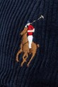 Бавовняна бейсболка Polo Ralph Lauren чорний 710847175
