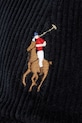 Βαμβακερό καπέλο του μπέιζμπολ Polo Ralph Lauren μαύρο 710847175