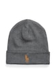 Polo Ralph Lauren czapka bawełniana bawełna szary 710886138